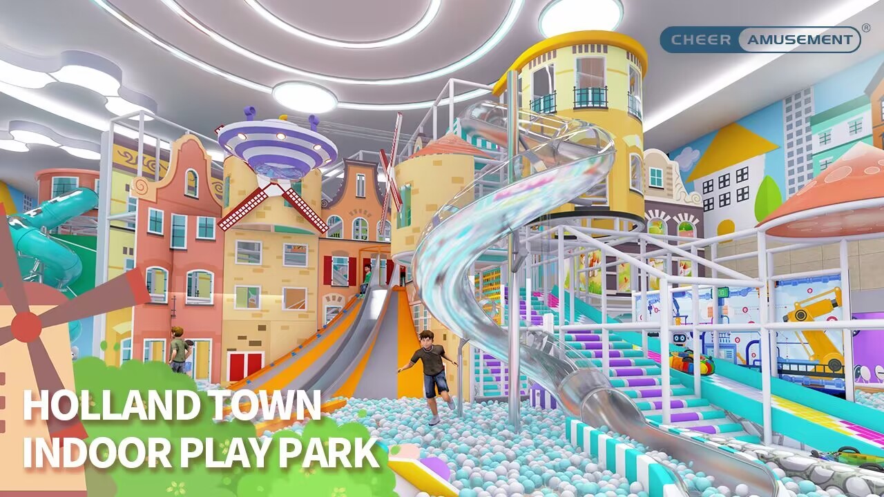 🌷 Immerse Yourself in Holland Town Indoor Play Park by Cheer Amusement®! ✨