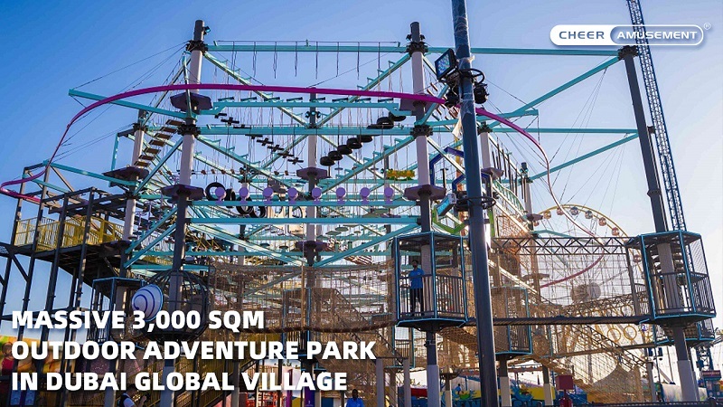 Massive 3,000 sqm Outdoor Adventure Park in Dubai Global Village