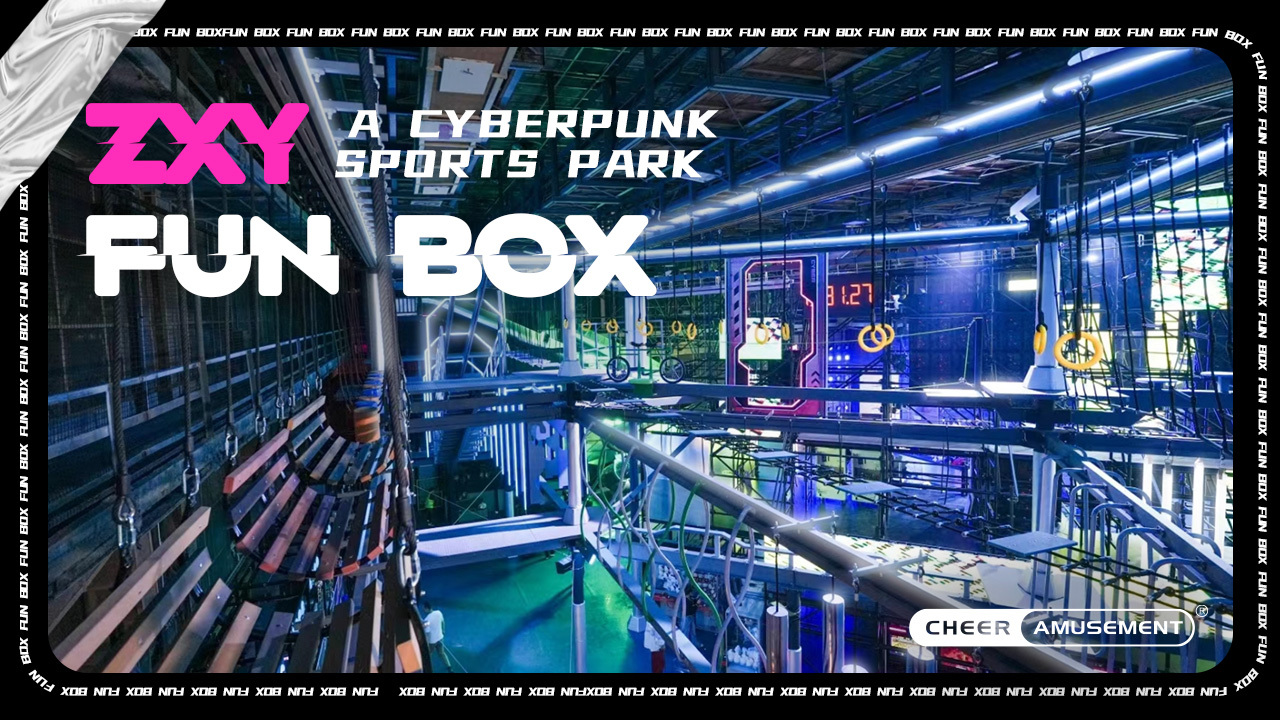 📢 Exciting News! Introducing the Cyberpunk Sports Park Zxy Funbox with Cheer Amusement®! 🎉