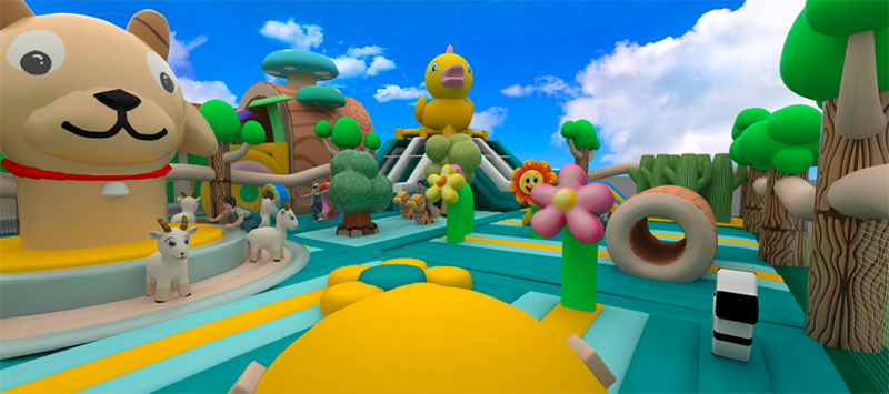 Inflatable Sports Parks by Cheer Amusement