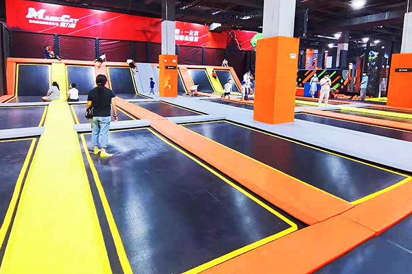 commercial trampoline park equipment factory