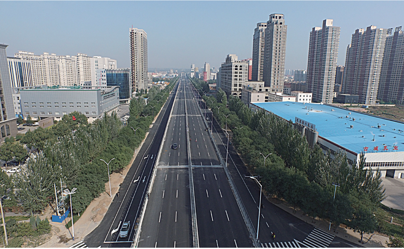 晋中市龙湖街城区内环道路快速化改造工程(山西省)