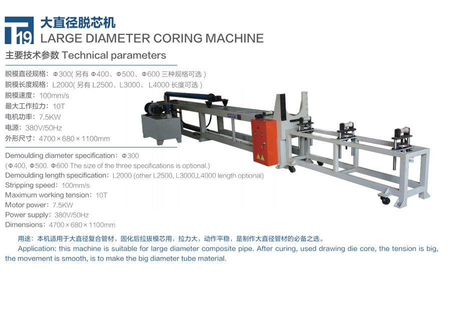 Large Diameter Coring Machine