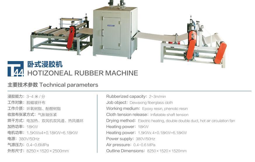 Hotizoneal Rubber Machine