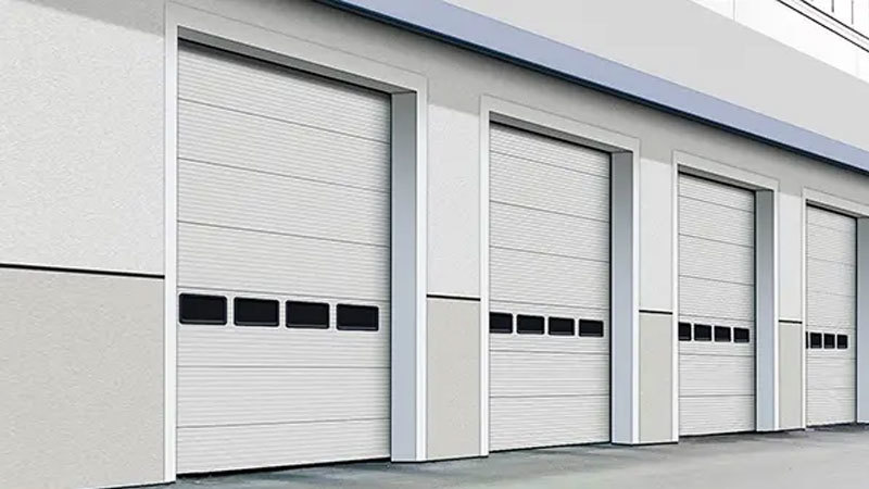 Are there any development advantages for industrial doors?