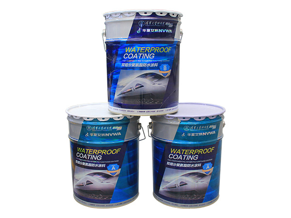 Two-component polyurethane waterproof coating