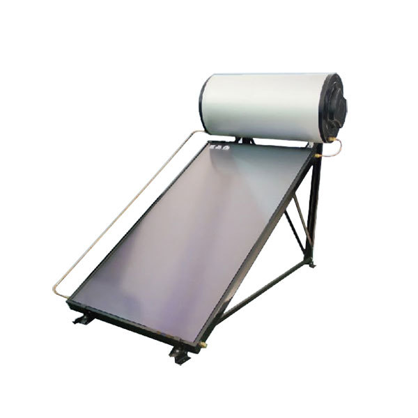 Flat plate pressurized solar water heater