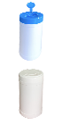 Plastic Wipes Canister