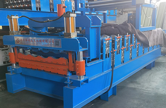Use and maintenance of double-layer tile press