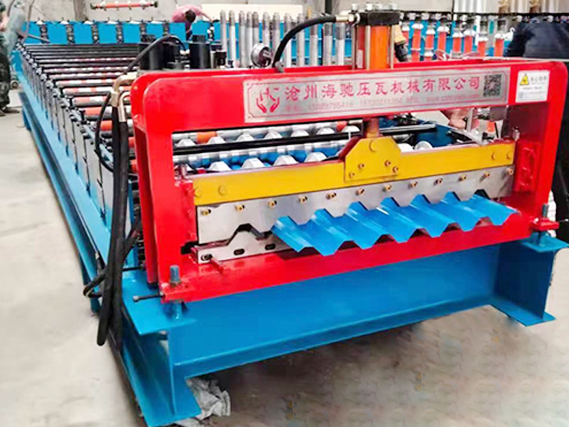 Installation method of tile press