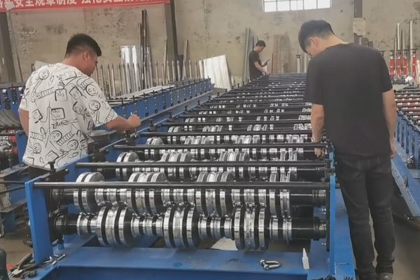 Machine assembly work
