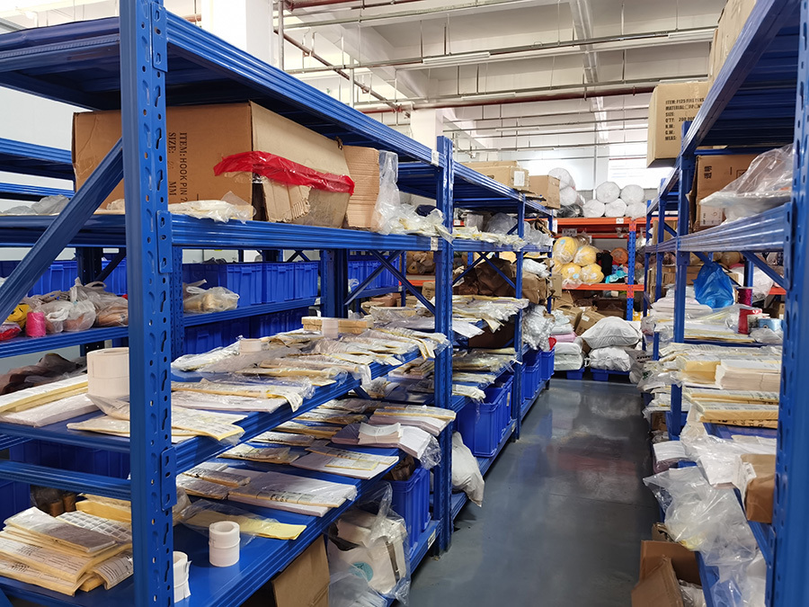 Raw material warehouse