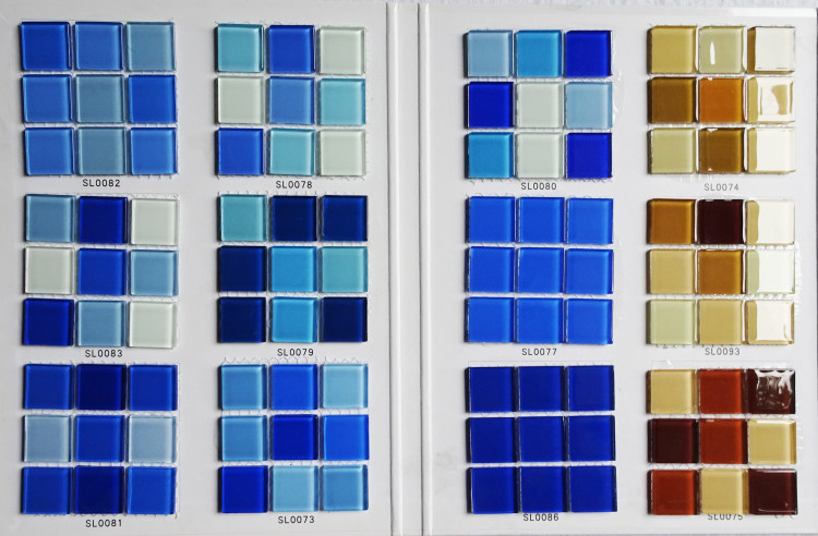 crystal glass mosaic=25by25mm=32 