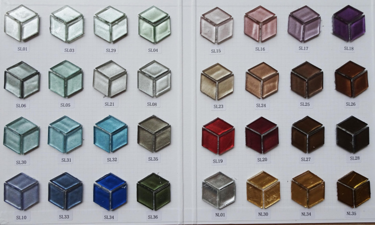 Diamond color card 1