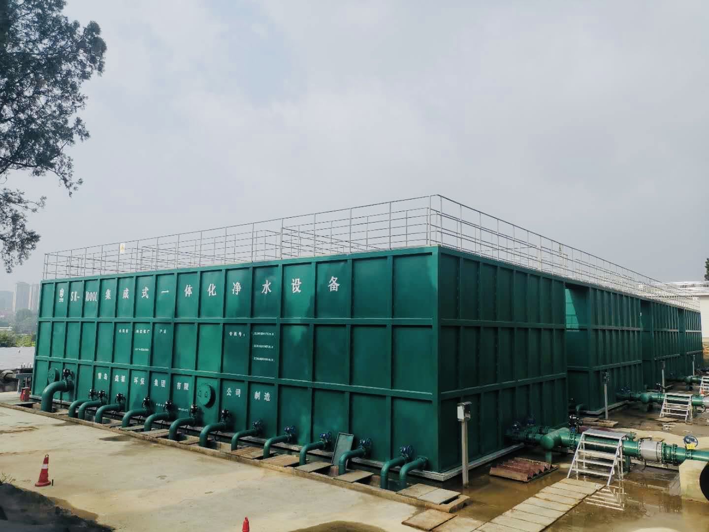 贵阳花溪区碧云窝水厂扩容工程集成式一体化水处理设备4万吨/天