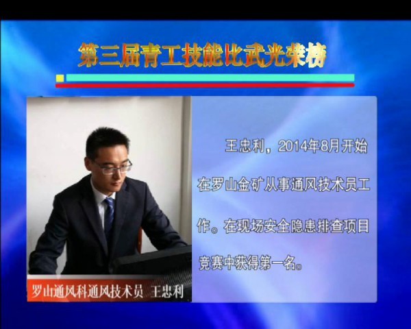 第三届青工技能比武优胜选手获得公司表彰 第三届青工技能比武优胜选手获得公司表彰