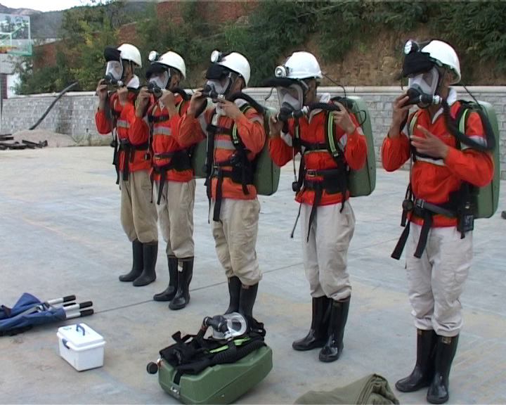 强化日常训练备战烟台市非煤矿山救护队救援技能竞赛