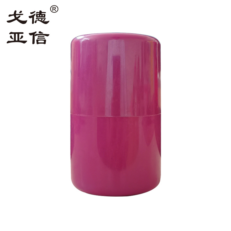 戈德亚信牌单枚圆筒印章盒