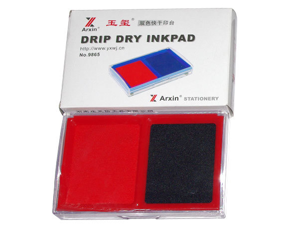 Deluxe two-color stamp pad transparent Yuxi