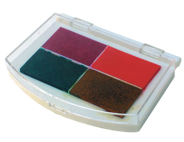 Transparent stamp-pad (four color)