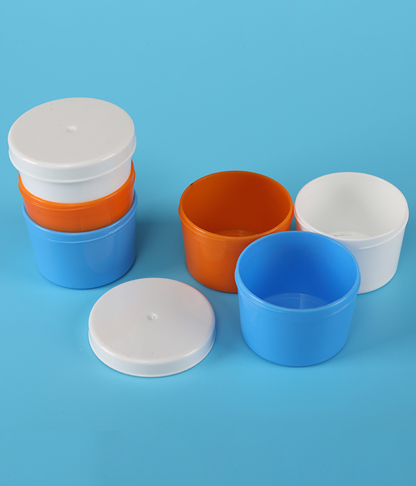 Tri-color Medicine Cup