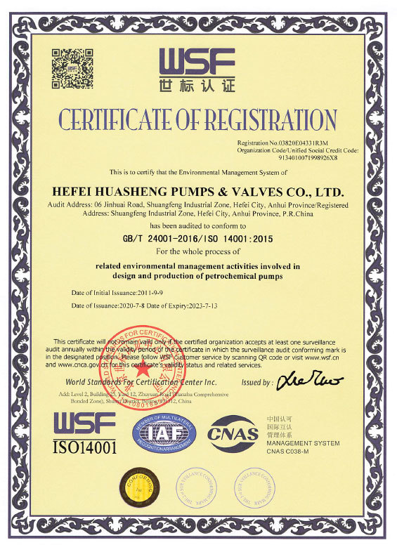 Certificate of Registration