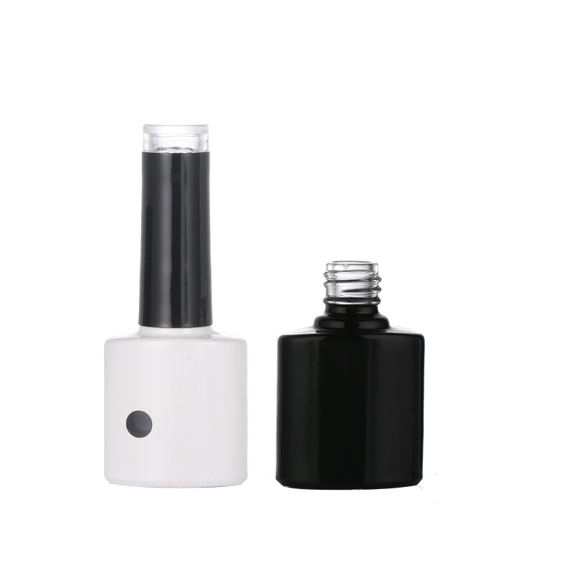 factory 5.5ml gel glass nail polish bottle