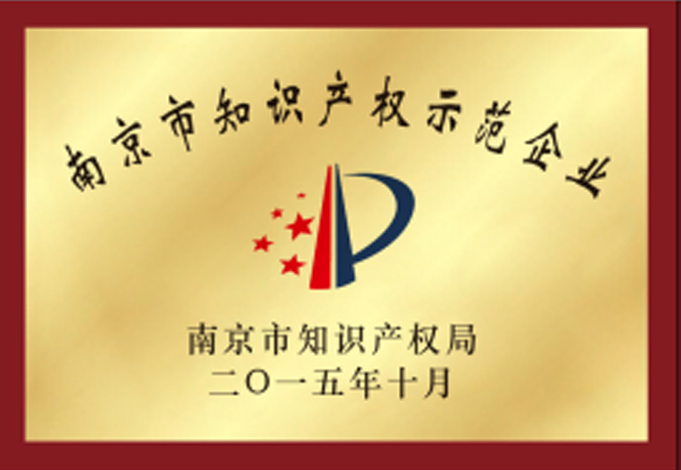 南京市知识产权示范企业 南京市知识产权示范企业