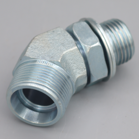 1CG4-OG/1DG4-OG 45° ELBOW BSP THREAD ADJUSTABLE  STUD ENDS WITH O-RING SEALING