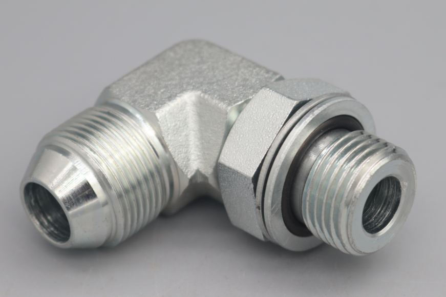 90°JIS METRIC MALE 60°CONE/BSP MALE O-RING ADJUSTABLE STUD END