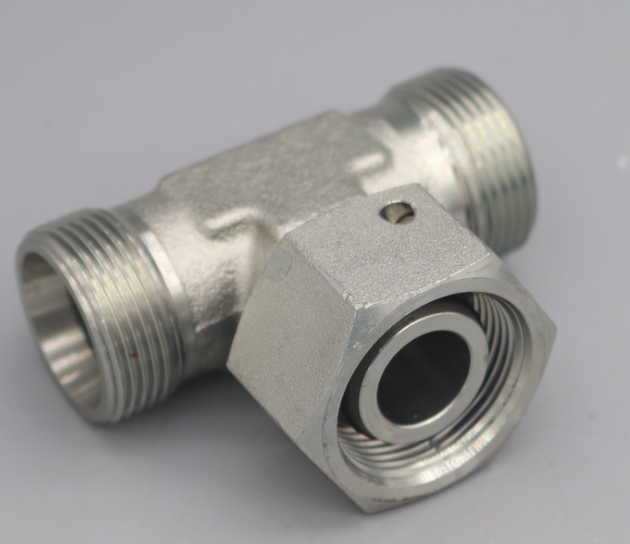 BC BRANCH TEE FITTINGS WITH SWIVEL NUT
