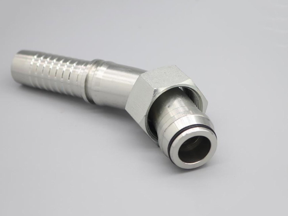 20441 45°METRIC FEMALE   24° CONE O-RING L.T.