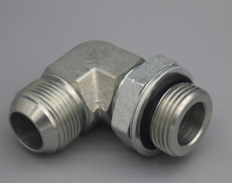 1JG9-OG 90° ELBOW JIC MALE 74° CONE/ BSP MALE O-RING