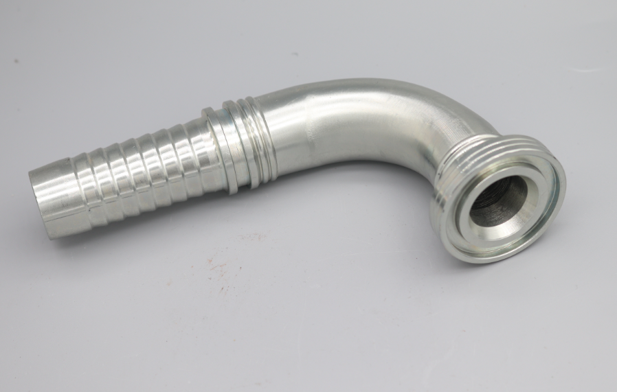 87691 90° SAE flange 6000 PSI