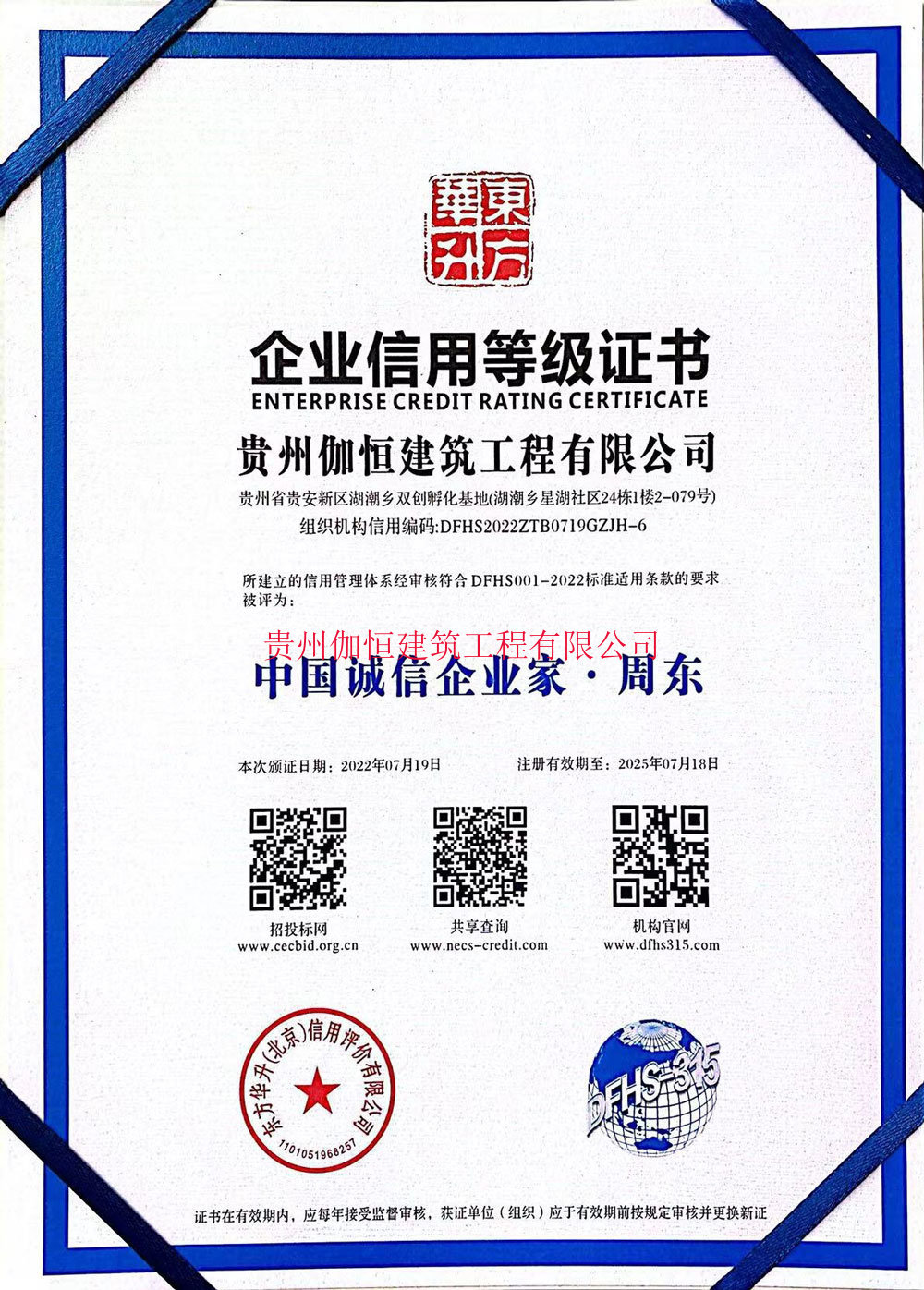 中國誠信企業(yè)家●周東