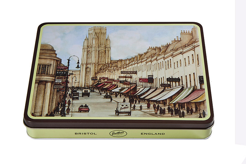 rectangle gift  tin box packaging RG272