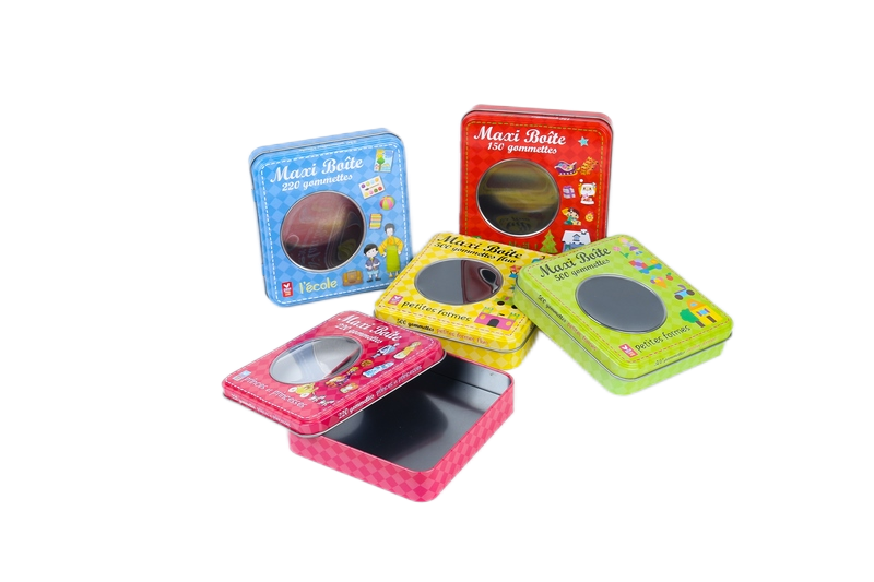 custom printed metal tin box RG044W