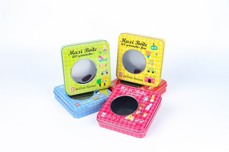 custom printed metal tin box RG044W