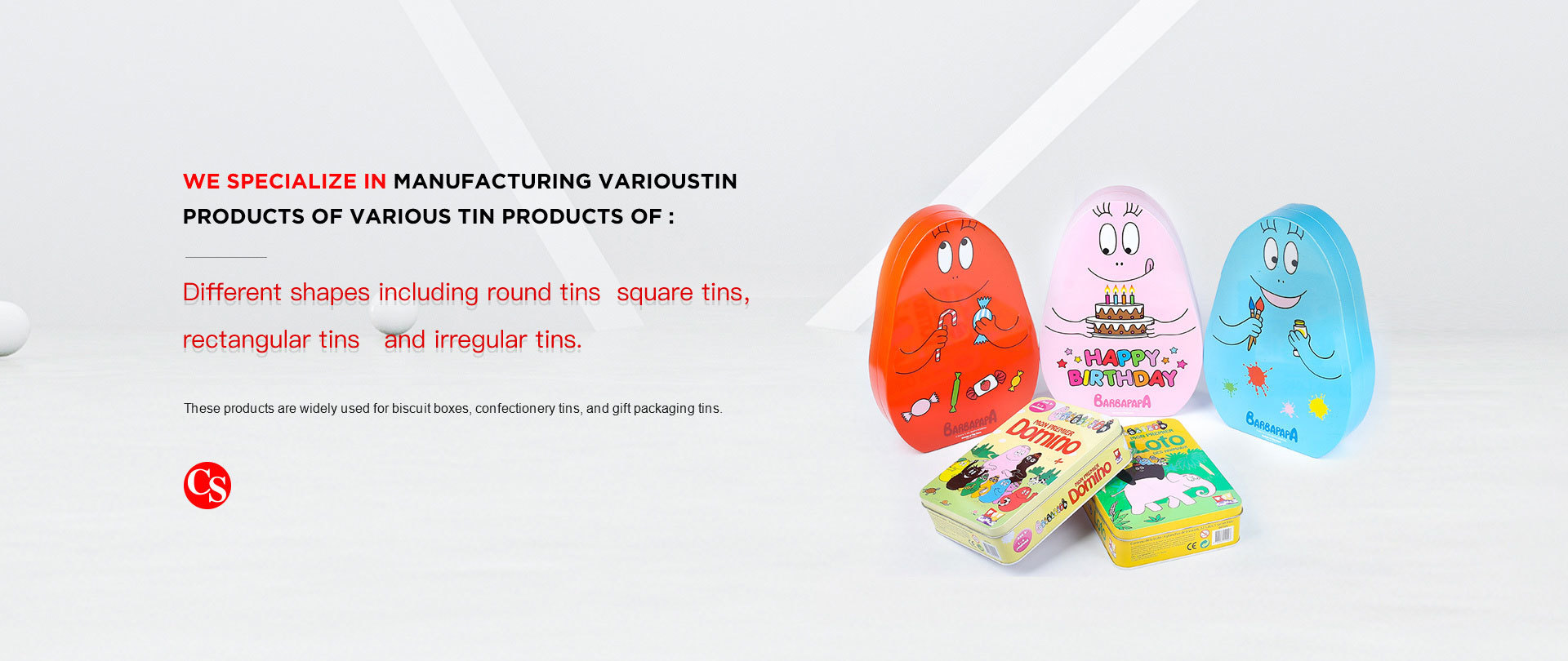 customized biscuit tin box