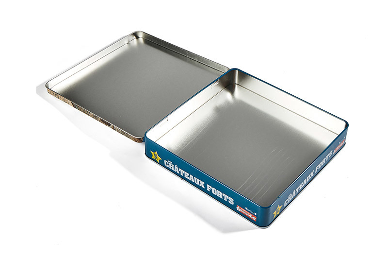 square tin box cookies  SB925