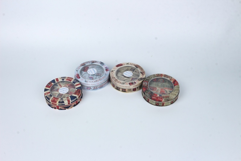 coaster tin box RB110W+RB918