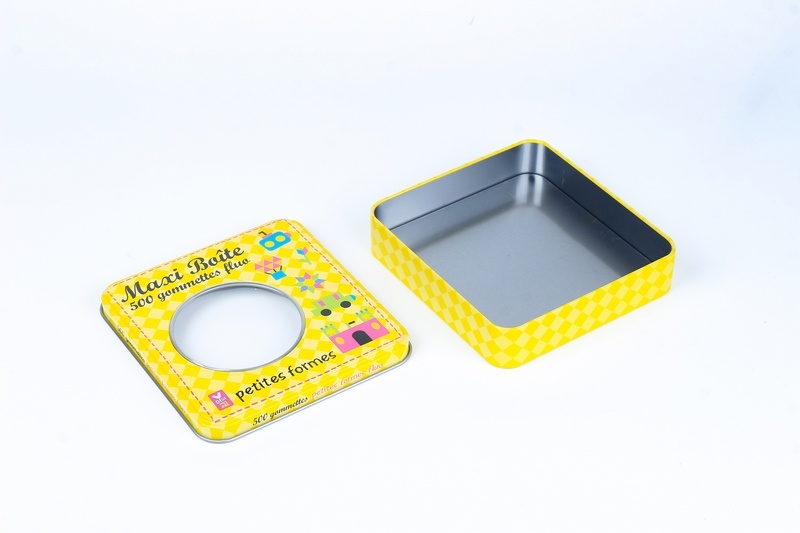 custom printed metal tin box RG044W
