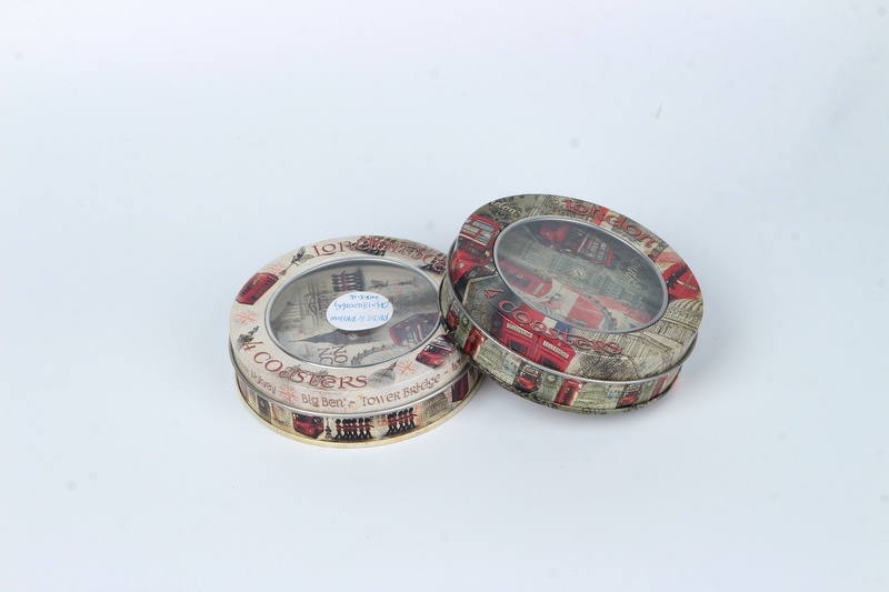 coaster tin box RB110W+RB918