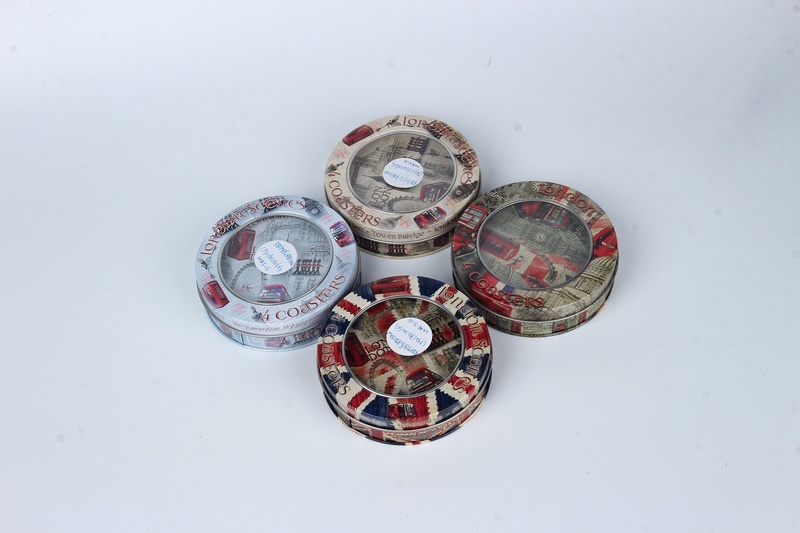 coaster tin box RB110W+RB918