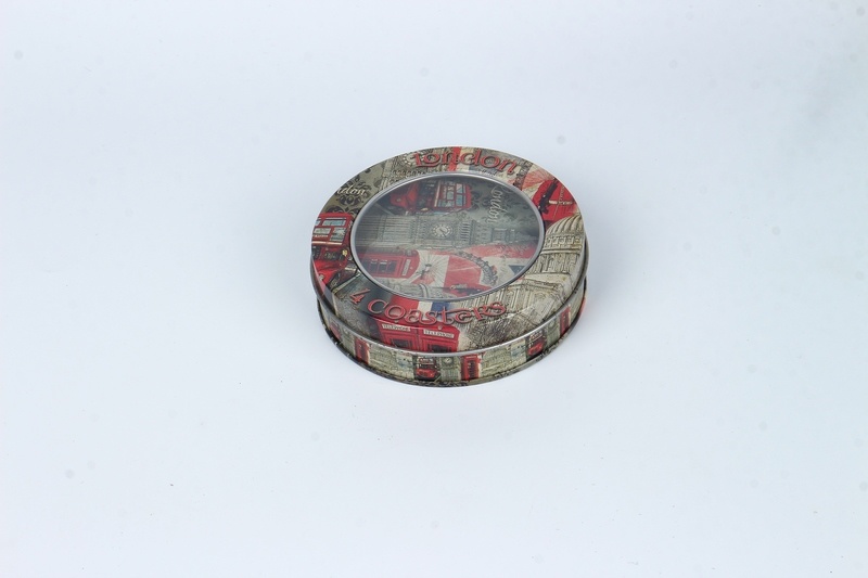 coaster tin box RB110W+RB918