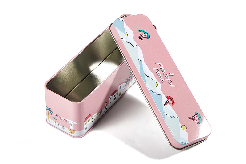 Free Sample Recycle Metal Rectangular Stationery Box RG305