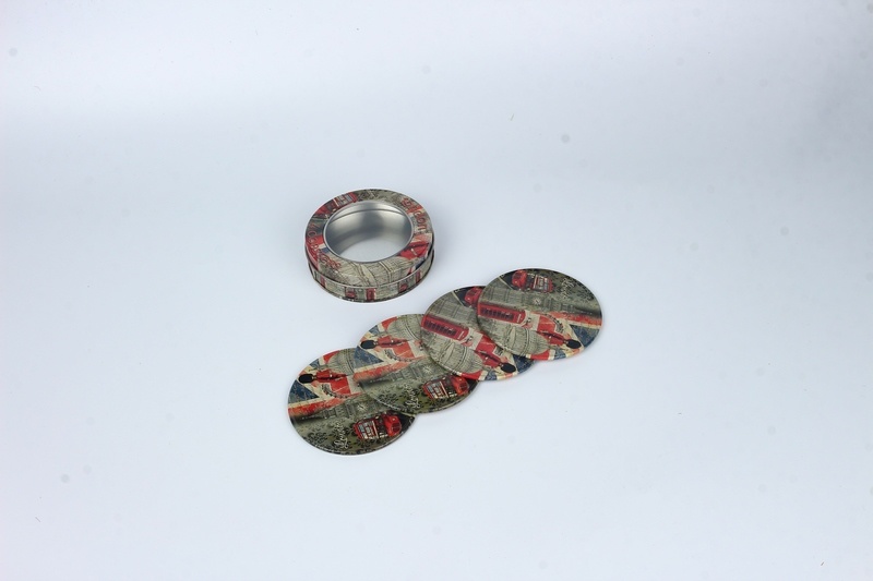 coaster tin box RB110W+RB918