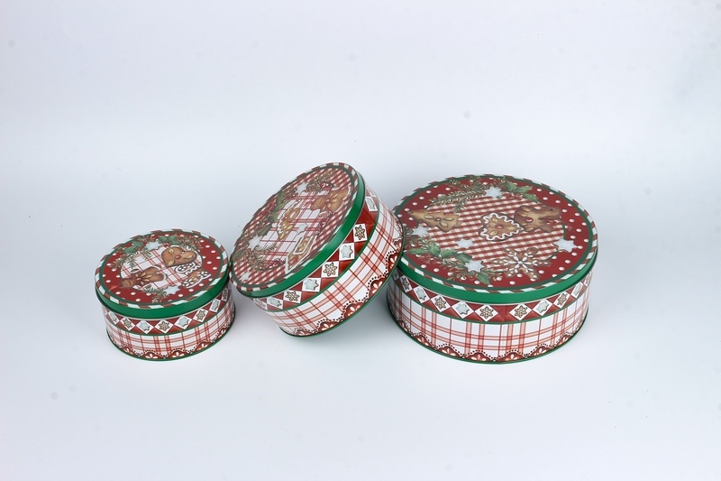 christmas tin box  packing  RB148+RB907+RB128
