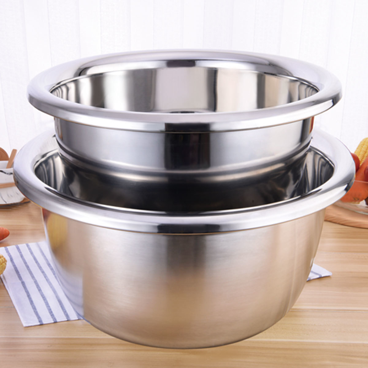 Full sized extra deep kitchen basin