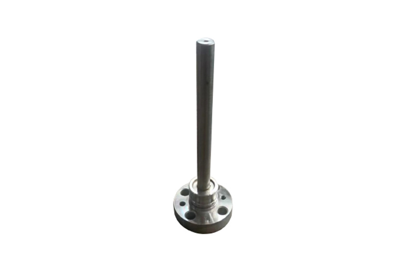 AXLE WITH FLANGE BY CNC PRECESION MACHINED